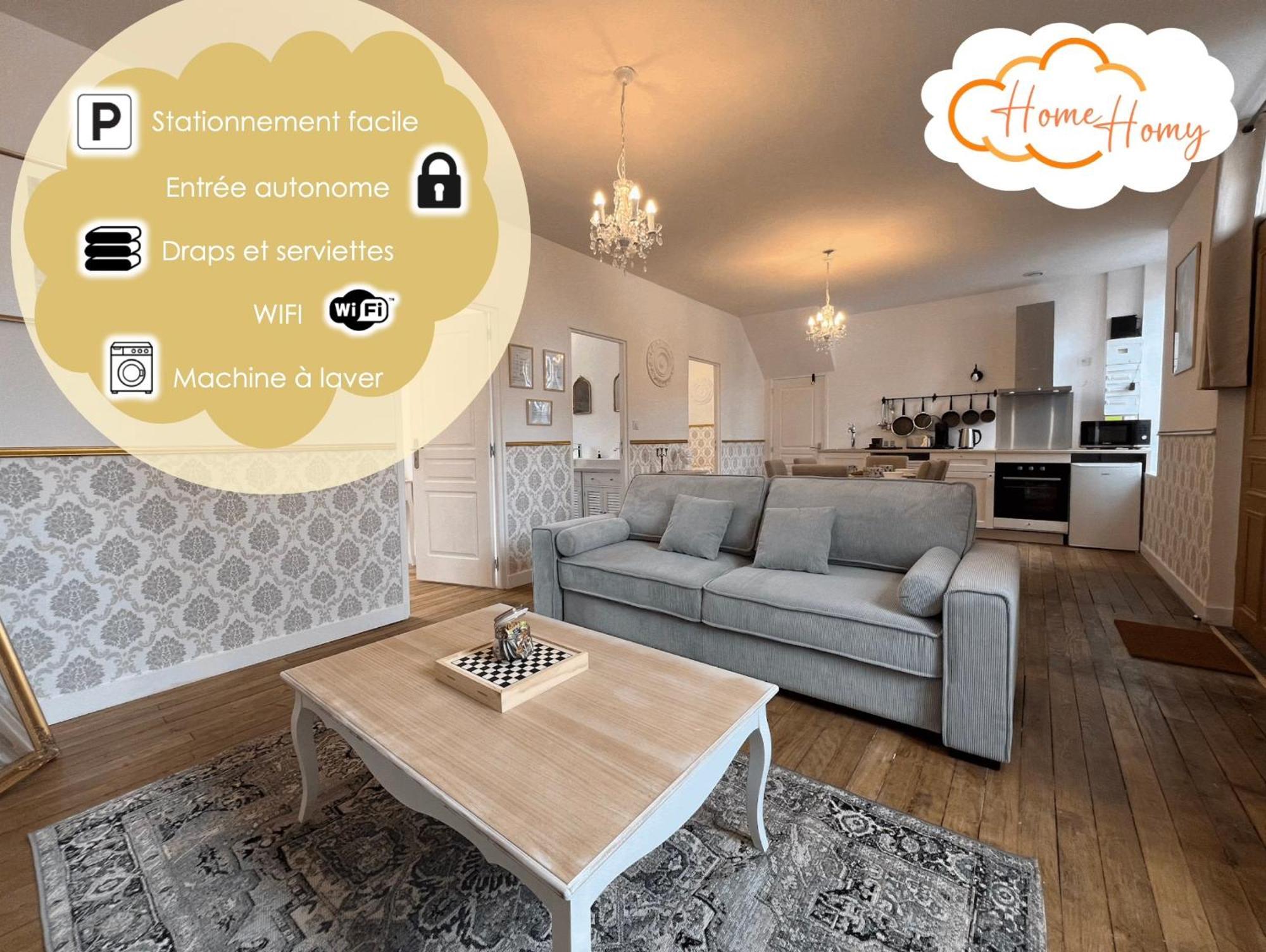 Le Renaissance - Home Homy Montlucon Ngoại thất bức ảnh